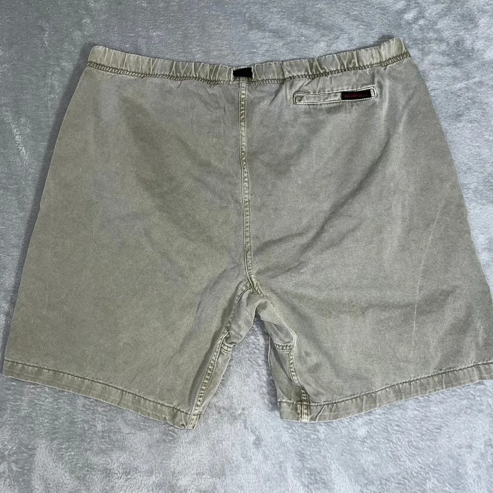 Vintage Gramicci Shorts Men's M Tan Built-in Belt 90s USA GorpCore - Picture 2 of 8